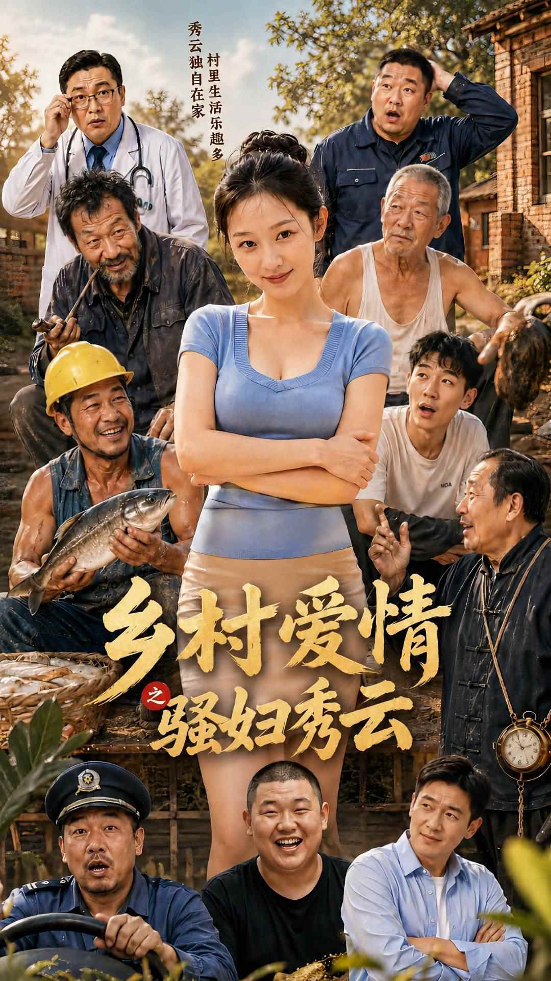 乡村爱情之骚妇秀云AI成人版海报